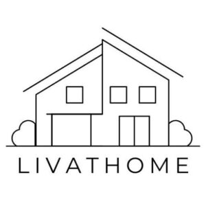 white minimalist interior design company logo