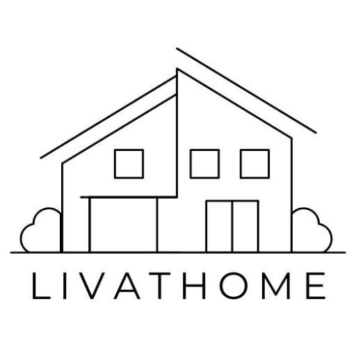 white minimalist interior design company logo